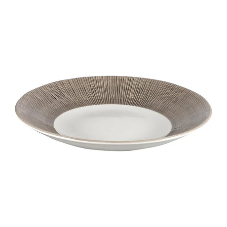 DY092 Churchill Bamboo Deep Round Coupe Plates Dusk 280mm (Pack of 12) - JD Catering Equipment Solutions Ltd