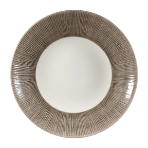 DY092 Churchill Bamboo Deep Round Coupe Plates Dusk 280mm (Pack of 12) - JD Catering Equipment Solutions Ltd
