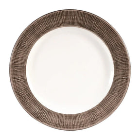 DS689 Churchill Bamboo Footed Plates Dusk 276mm (Pack of 12) - JD Catering Equipment Solutions Ltd