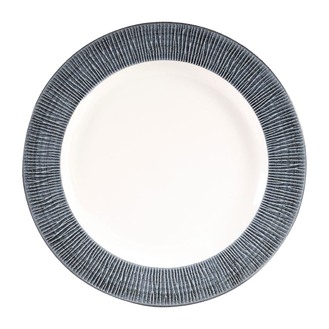 Churchill Bamboo Footed Plates Mist 276mm (Pack of 12) JD Catering Equipment Solutions Ltd