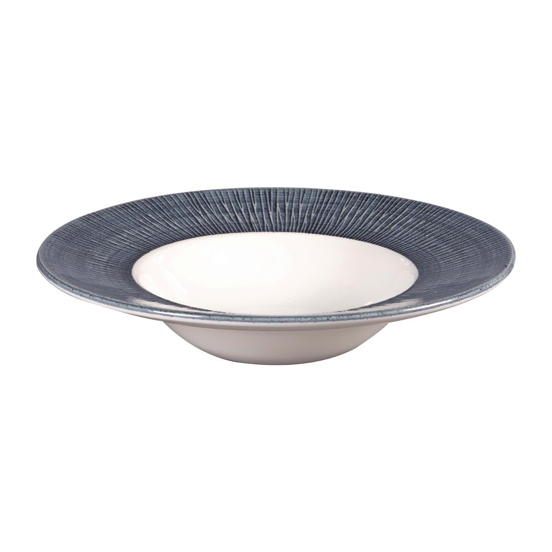 Churchill Bamboo Wide Rim Bowls Mist 241mm (Pack of 12) JD Catering Equipment Solutions Ltd