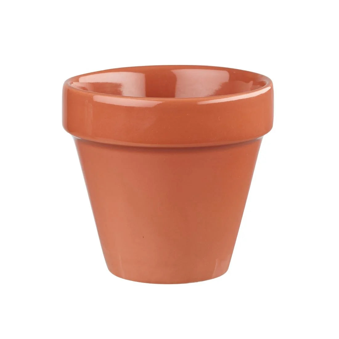 Churchill Bit On The Side Plant Pot Paprika 17oz (Pack of 6) JD Catering Equipment Solutions Ltd