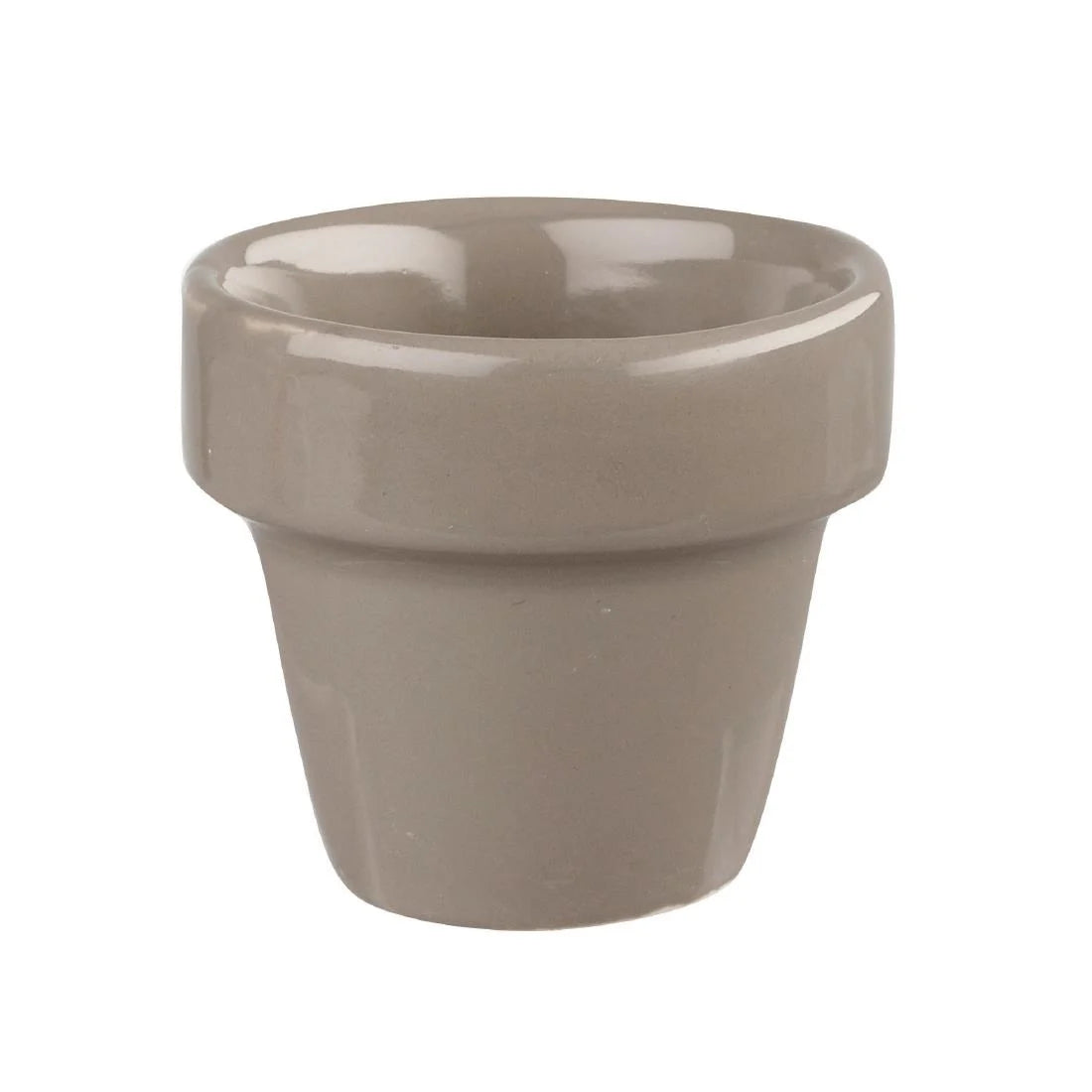 Churchill Bit On The Side Plant Pot Pebble 2oz (Pack of 12) JD Catering Equipment Solutions Ltd