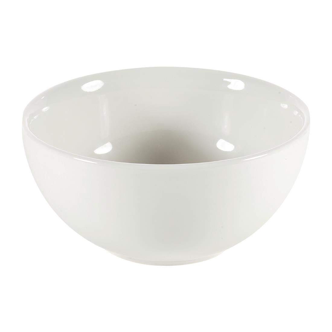 Churchill Bit on the Side Soup Bowls White 132mm (Pack of 12) JD Catering Equipment Solutions Ltd