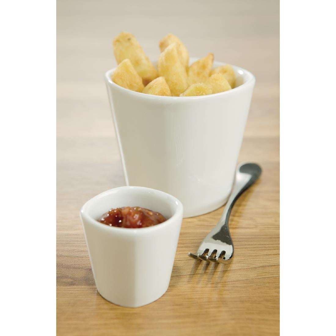 Churchill Bit on the Side Square Dip Pots 57ml (Pack of 24) JD Catering Equipment Solutions Ltd