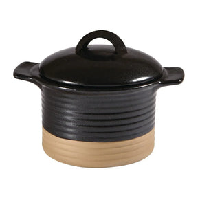 DY788 Churchill Black Igneous Cocotte 350ml 12oz (Pack of 6) - JD Catering Equipment Solutions Ltd