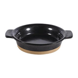 Churchill Black Igneous Stoneware Individual Dish 120mm (Pack of 6) JD Catering Equipment Solutions Ltd