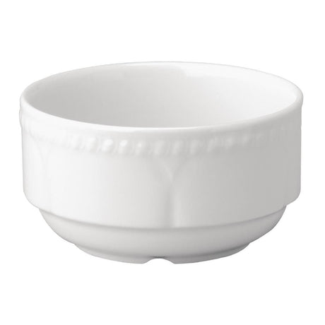 Churchill Buckingham White Consomme Bowls (Pack of 24) JD Catering Equipment Solutions Ltd