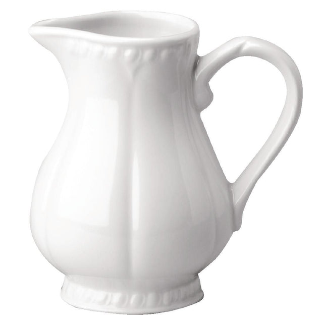 Churchill Buckingham White Milk Jugs 142ml (Pack of 4) JD Catering Equipment Solutions Ltd