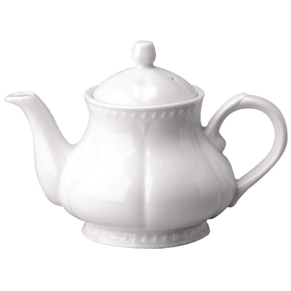 Churchill Buckingham White Teapots 1.13Ltr (Pack of 4) JD Catering Equipment Solutions Ltd