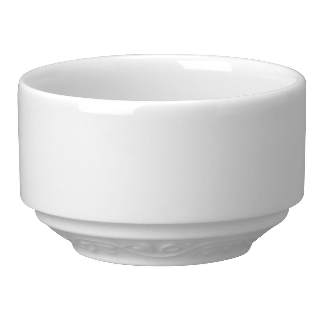 Churchill Chateau Blanc Consomme Bowls 284ml (Pack of 12) JD Catering Equipment Solutions Ltd