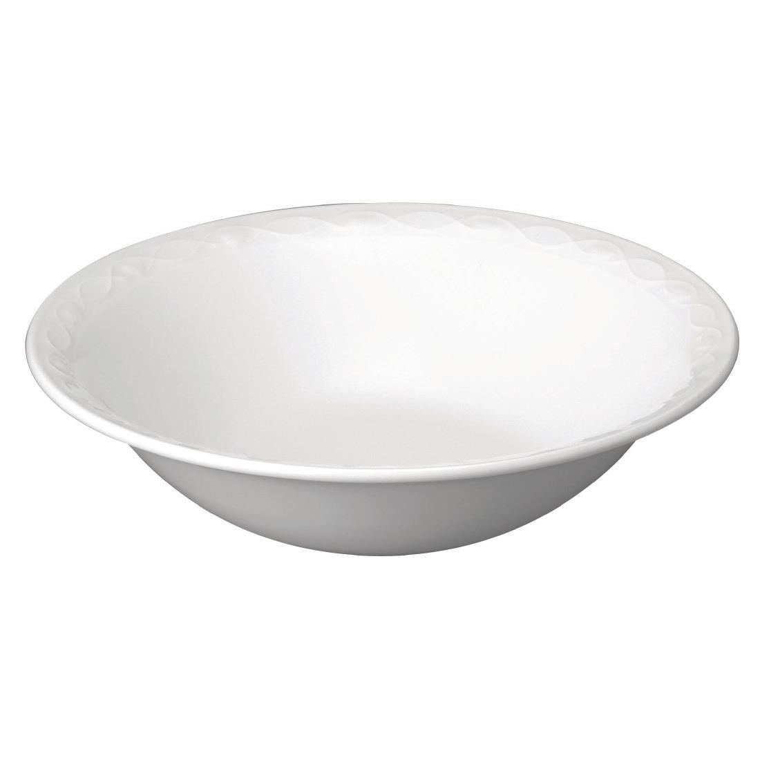 Churchill Chateau Blanc Oatmeal Bowls 150mm (Pack of 24) JD Catering Equipment Solutions Ltd