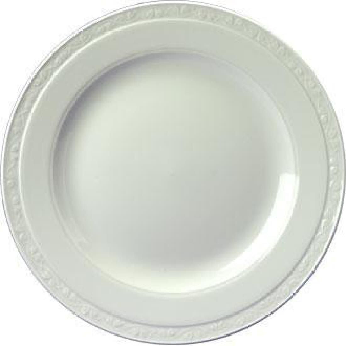 Churchill Chateau Blanc Plates 165mm (Pack of 24) JD Catering Equipment Solutions Ltd