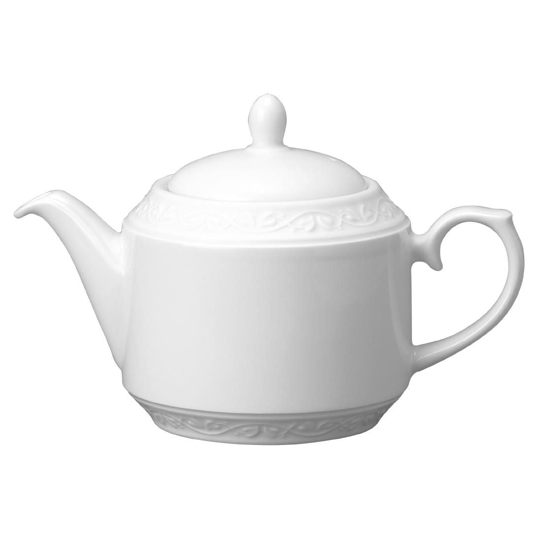 Churchill Chateau Blanc Teapots 796ml (Pack of 4) JD Catering Equipment Solutions Ltd