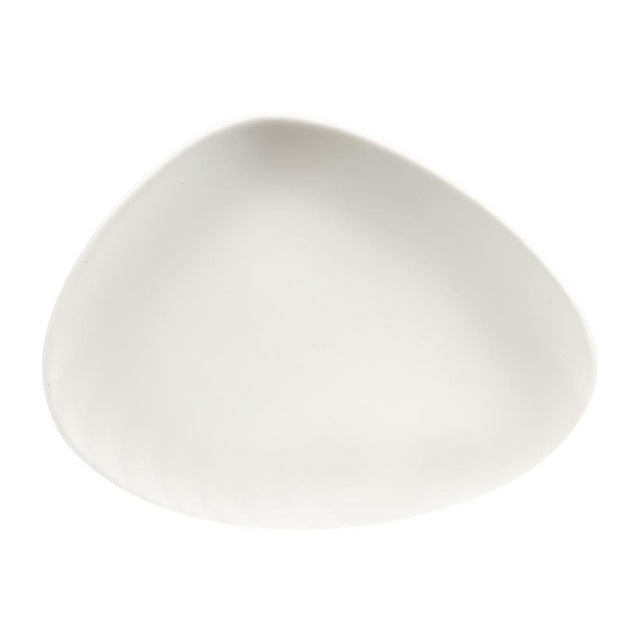 Churchill Chefs Plates Triangular Plates White 200mm (Pack of 12) JD Catering Equipment Solutions Ltd