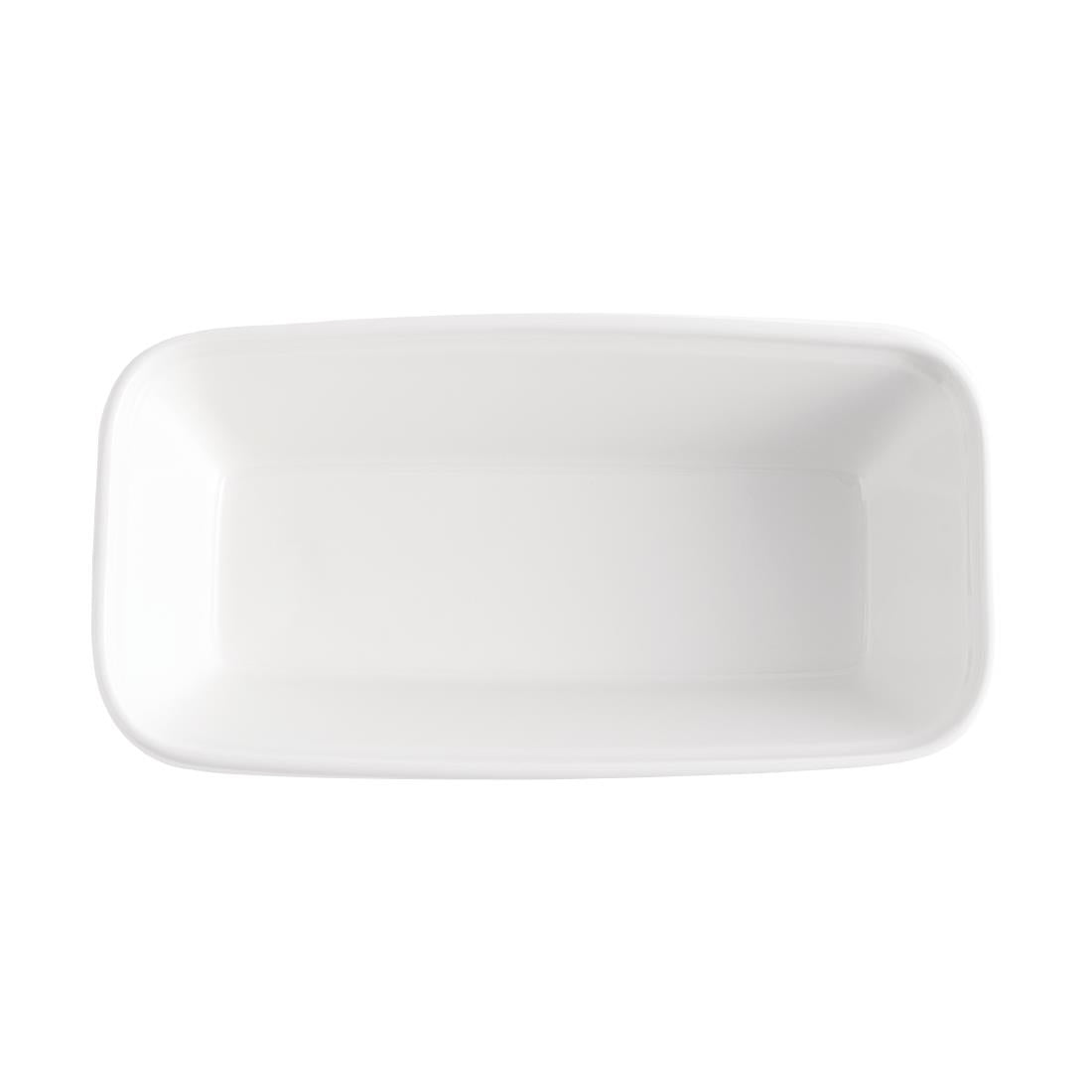 Churchill Counter Serve Rectangular Baking Dishes 120x 250mm (Pack of 4) JD Catering Equipment Solutions Ltd