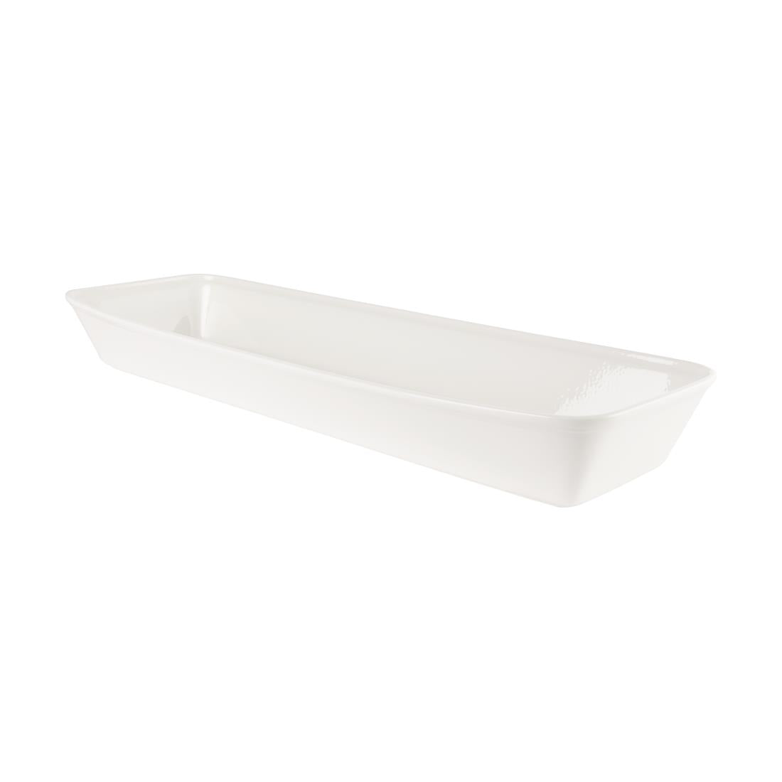 Churchill Counter Serve Rectangular Baking Dishes 533x 165mm (Pack of 2) JD Catering Equipment Solutions Ltd