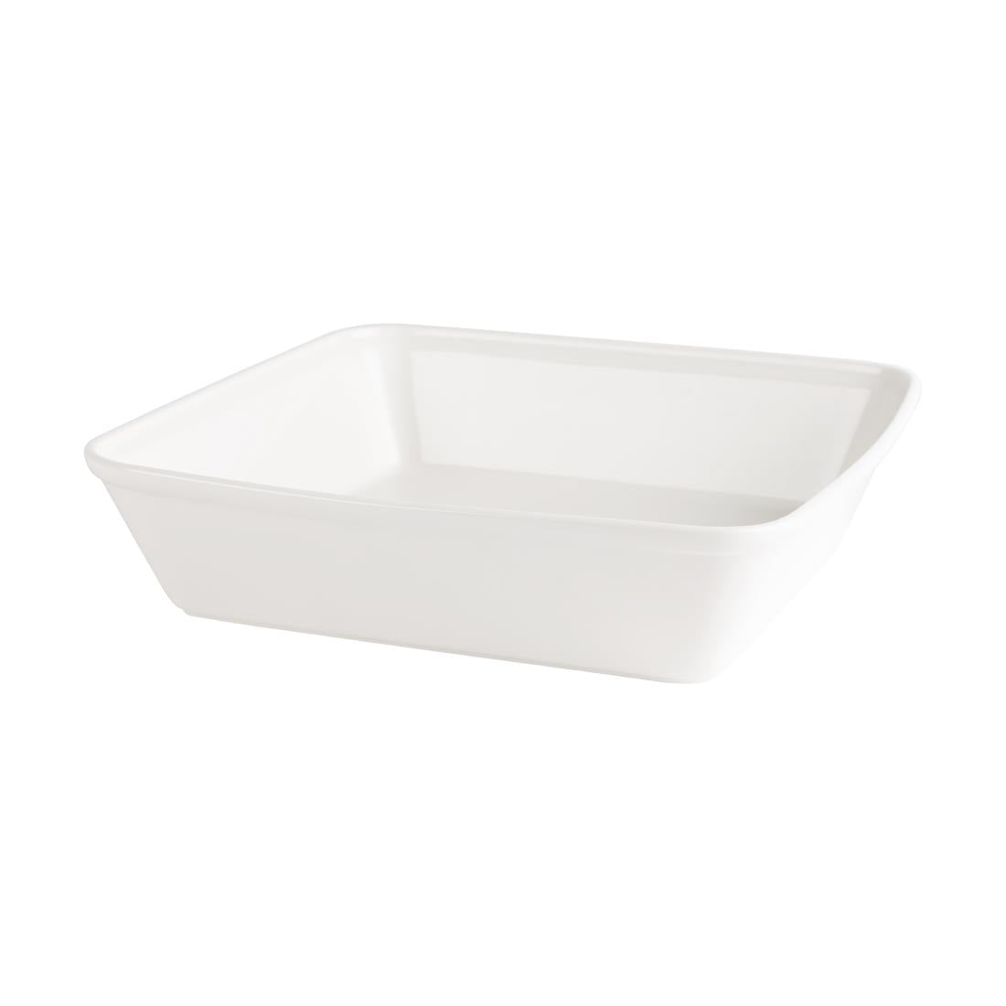 Churchill Counter Serve Square Baking Dishes 250mm (Pack of 6) JD Catering Equipment Solutions Ltd