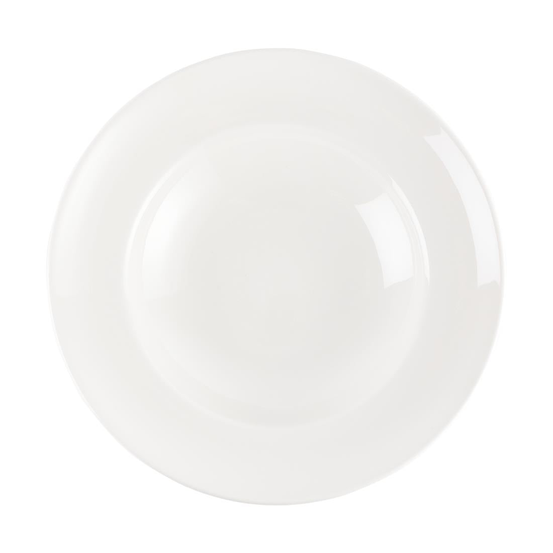 Churchill Equation Round Pasta Plates 305mm (Pack of 12) JD Catering Equipment Solutions Ltd
