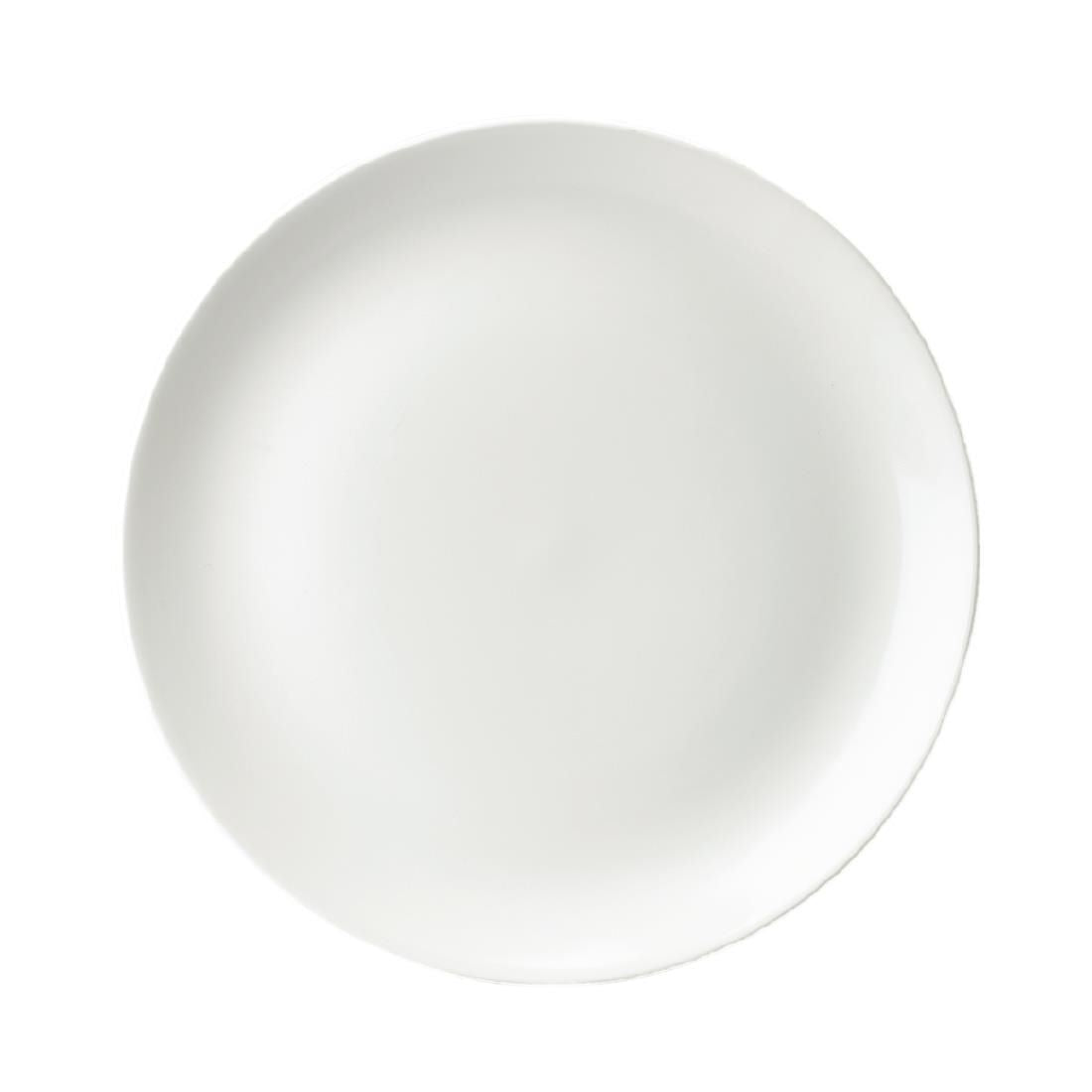 Churchill Evolve Coupe Plates White 217mm (Pack of 12) JD Catering Equipment Solutions Ltd