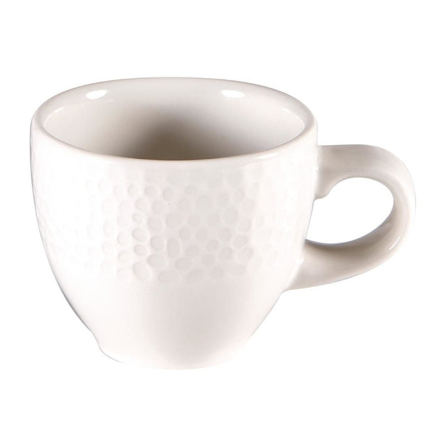 Churchill Isla Espresso Cup White 110ml 3.5oz (Pack of 12) JD Catering Equipment Solutions Ltd