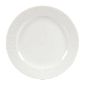 DY834 Churchill Isla Footed Plate White 234mm (Pack of 12) - JD Catering Equipment Solutions Ltd