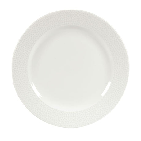 Churchill Isla Footed Plate White 261mm (Pack of 12) JD Catering Equipment Solutions Ltd