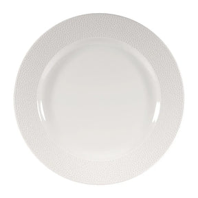 DY832 Churchill Isla Footed Plate White 276mm (Pack of 12) - JD Catering Equipment Solutions Ltd