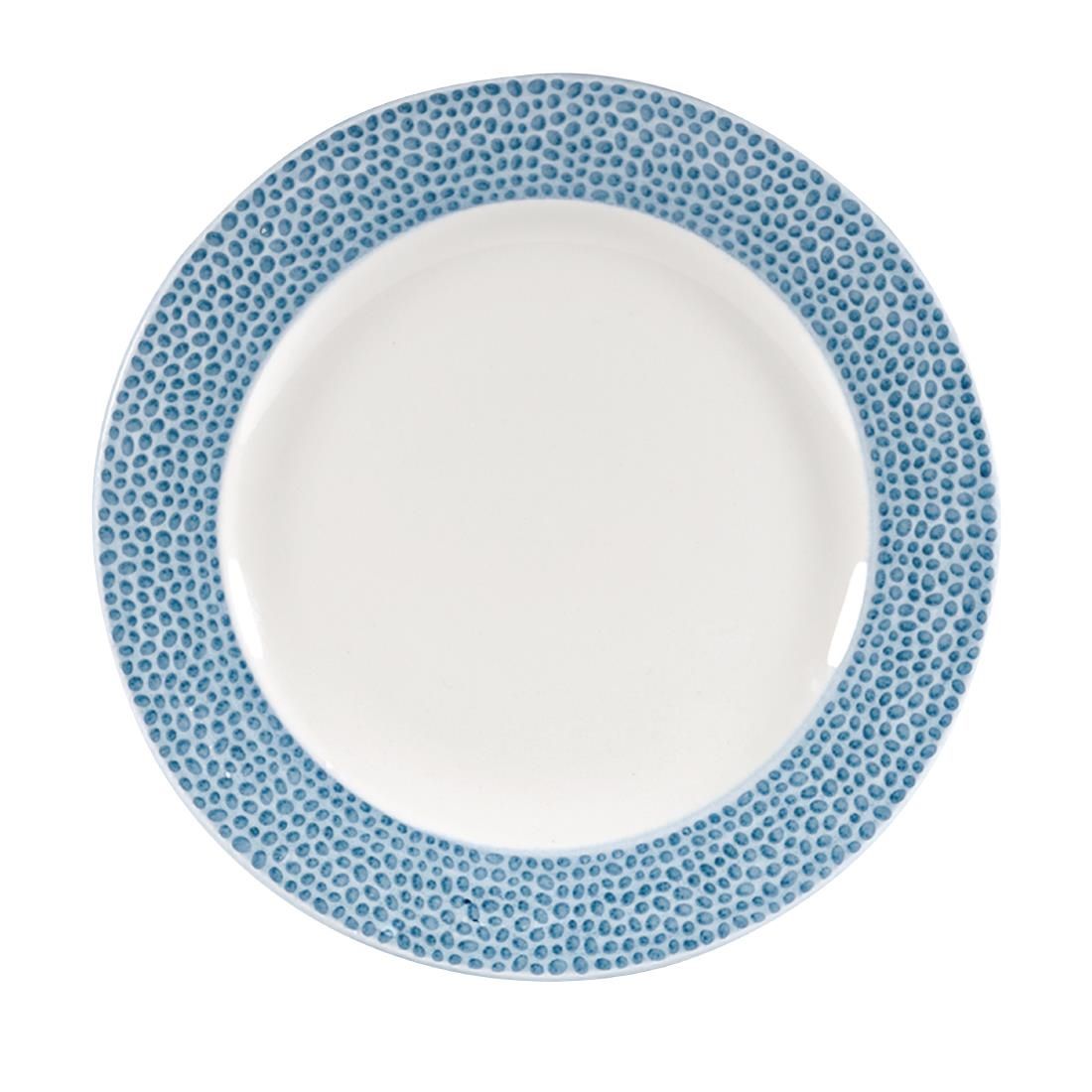 Churchill Isla Plate Ocean Blue 170mm (Pack of 12) JD Catering Equipment Solutions Ltd