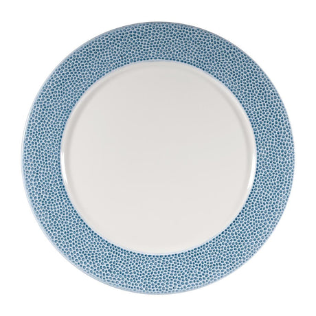 Churchill Isla Presentation Plate Ocean Blue 305mm (Pack of 12) JD Catering Equipment Solutions Ltd