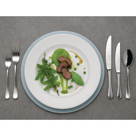 DY866 Churchill Isla Presentation Plate Ocean Blue 305mm (Pack of 12) - JD Catering Equipment Solutions Ltd