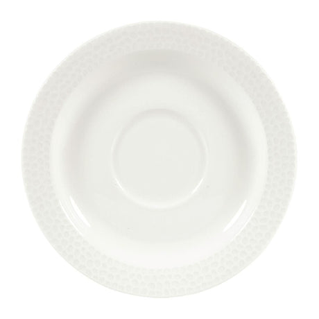 Churchill Isla Saucer White 150mm (Pack of 12) JD Catering Equipment Solutions Ltd