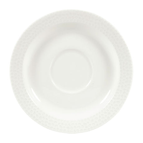 Churchill Isla Saucer White 150mm (Pack of 12) JD Catering Equipment Solutions Ltd