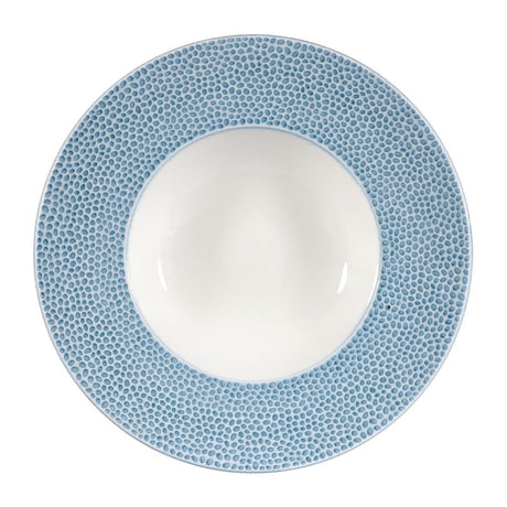 Churchill Isla Wide Rim Bowl Ocean Blue 240mm (Pack of 12) JD Catering Equipment Solutions Ltd