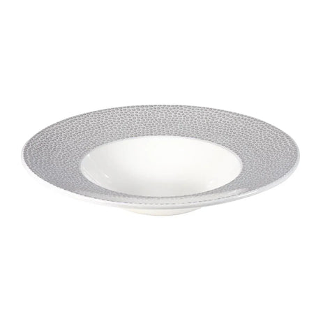 DY865 Churchill Isla Wide Rim Bowl Shale Grey 240mm (Pack of 12) - JD Catering Equipment Solutions Ltd