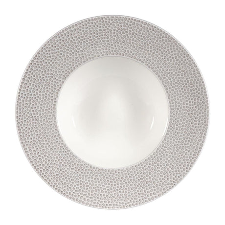 Churchill Isla Wide Rim Bowl Shale Grey 240mm (Pack of 12) JD Catering Equipment Solutions Ltd