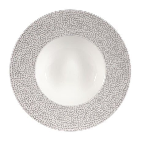 Churchill Isla Wide Rim Bowl Shale Grey 280mm (Pack of 12) JD Catering Equipment Solutions Ltd
