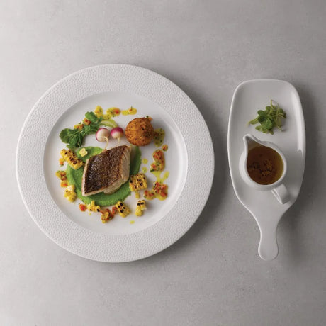 DY831 Churchill Isla Wide Rim Plate White 305mm (Pack of 12) - JD Catering Equipment Solutions Ltd