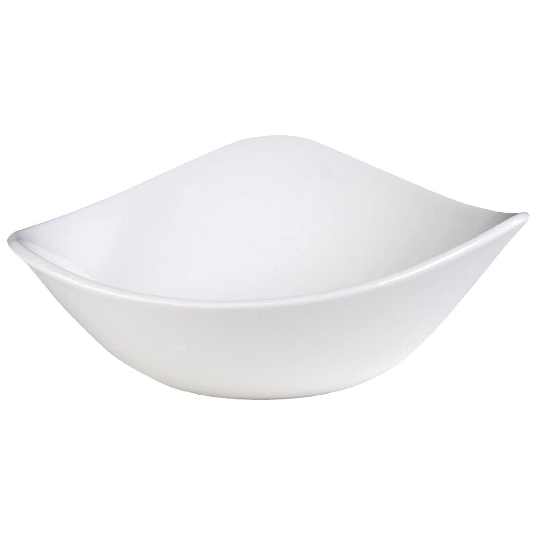 Churchill Lotus Triangle Bowls 185mm (Pack of 12) JD Catering Equipment Solutions Ltd