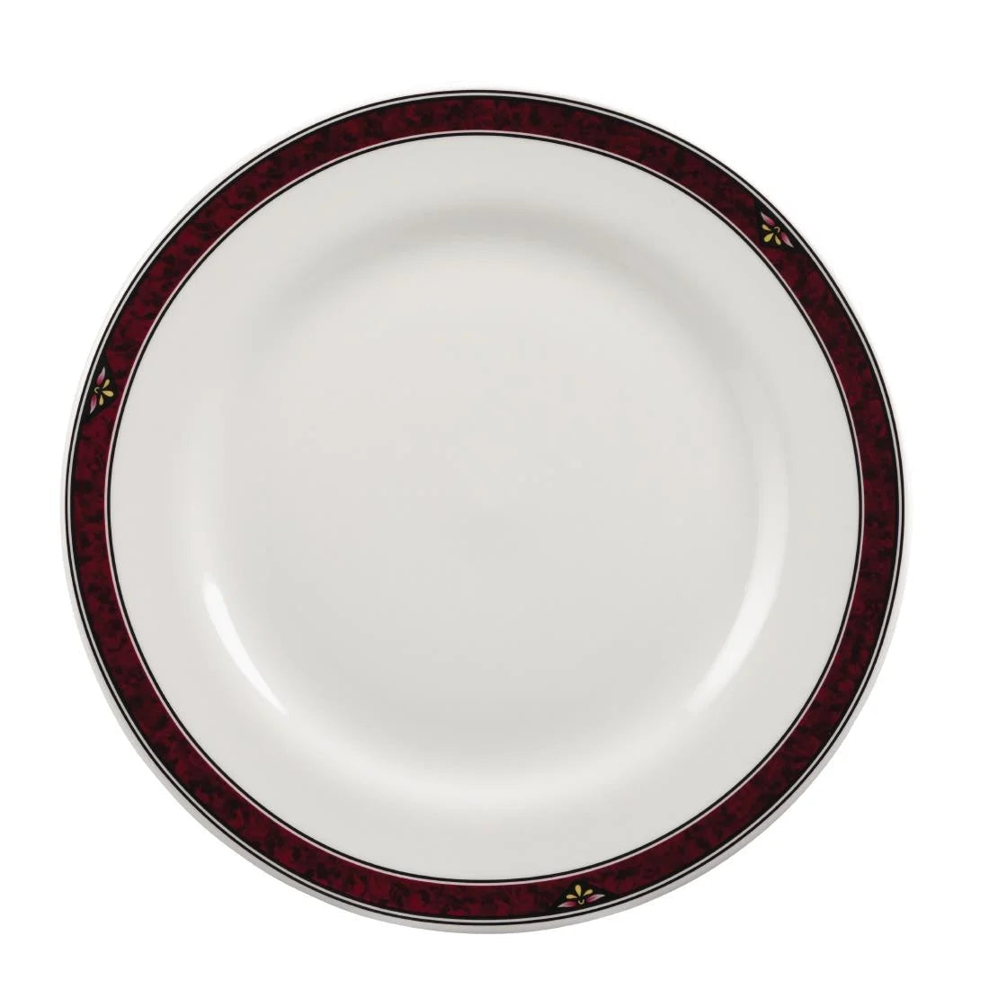 Churchill Milan Classic Plates 254mm (Pack of 24) JD Catering Equipment Solutions Ltd