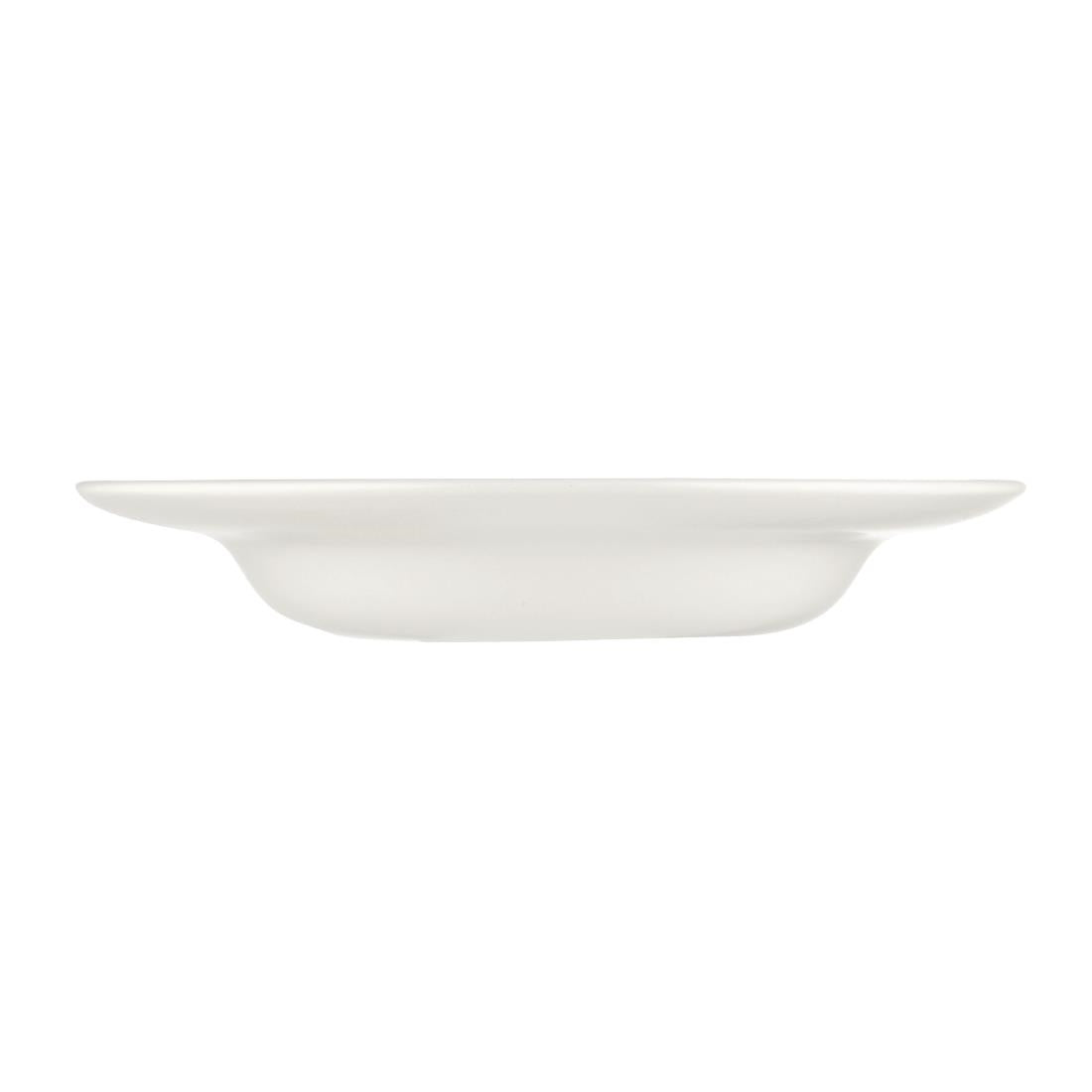 Churchill Milan Classic Rimmed Soup Bowls 230mm (Pack of 24) JD Catering Equipment Solutions Ltd