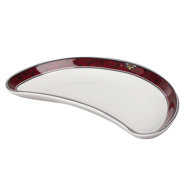 Churchill Milan Crescent Salad Plates 202mm (Pack of 12) JD Catering Equipment Solutions Ltd