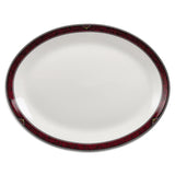 Churchill Milan Oval Platters 305mm (Pack of 12) JD Catering Equipment Solutions Ltd