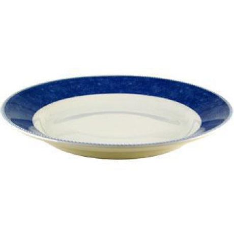 Churchill New Horizons Marble Border Mediterranean Dishes Blue 280mm JD Catering Equipment Solutions Ltd