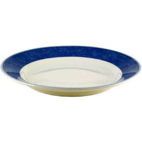 Churchill New Horizons Marble Border Mediterranean Dishes Blue 280mm JD Catering Equipment Solutions Ltd