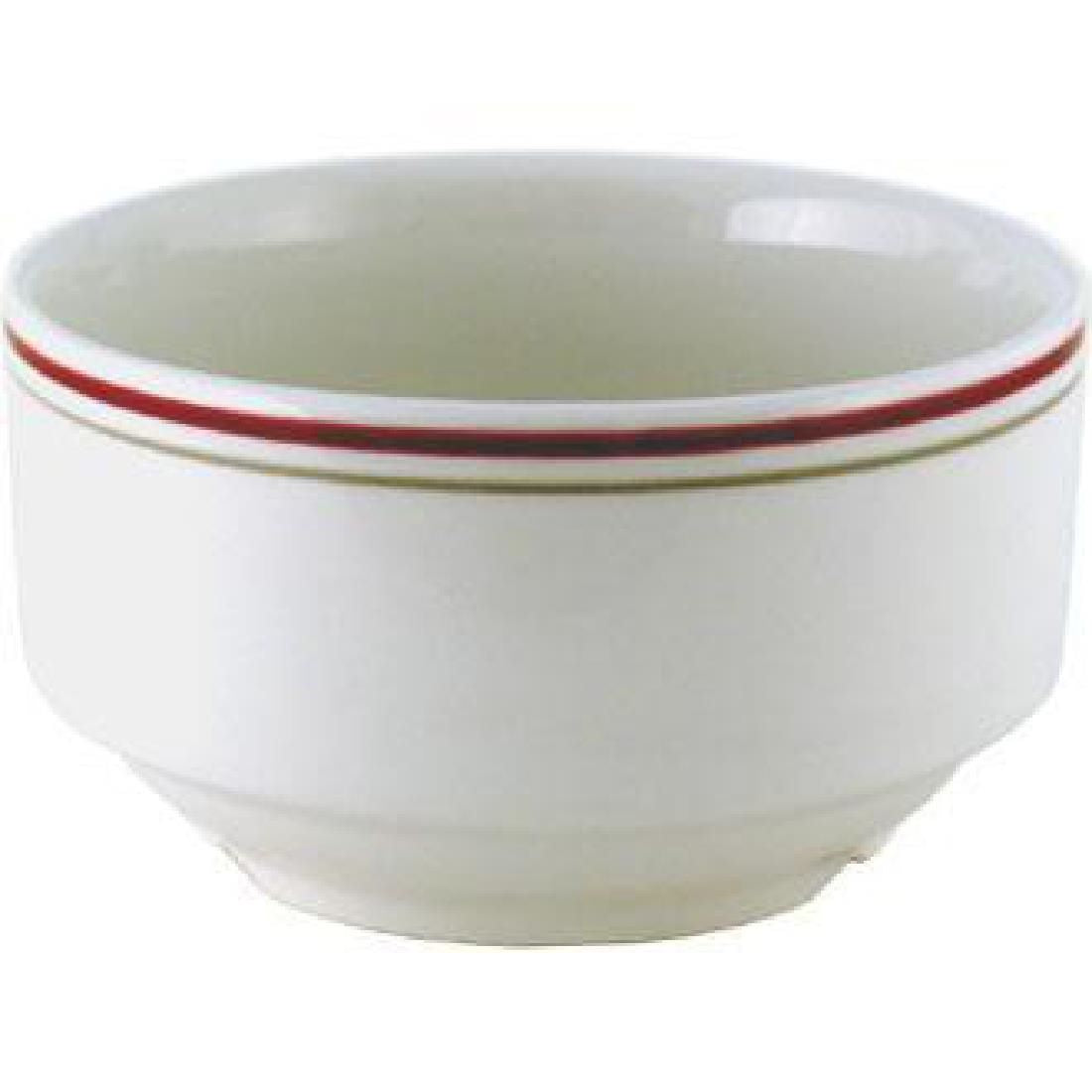 Churchill Nova Clyde Unhandled Soup Bowls 398ml (Pack of 24) JD Catering Equipment Solutions Ltd