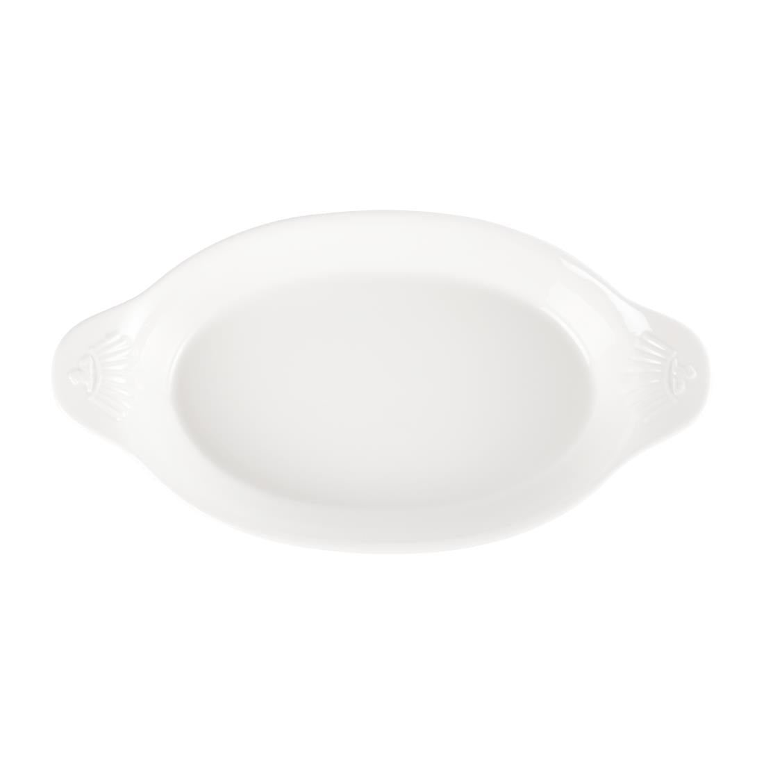 Churchill Oval Eared Dishes 190mm (Pack of 6) JD Catering Equipment Solutions Ltd