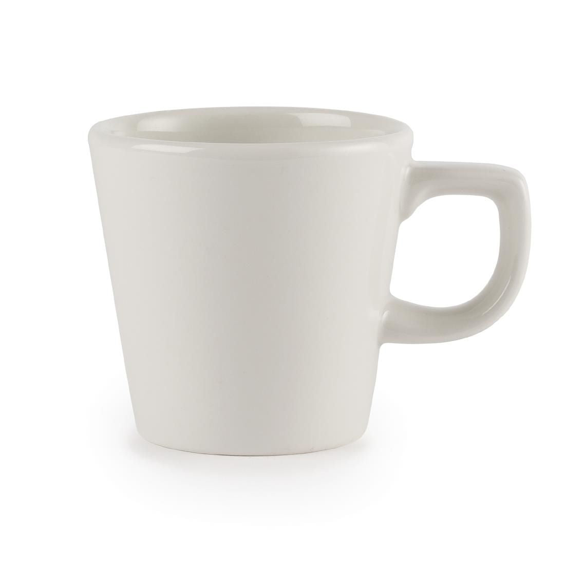 Churchill Plain Whiteware Cafe Cups 115ml (Pack of 24) JD Catering Equipment Solutions Ltd