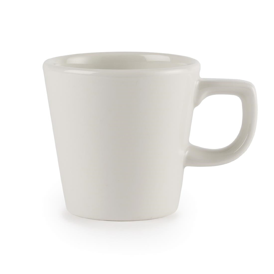Churchill Plain Whiteware Cafe Cups 220ml (Pack of 24) JD Catering Equipment Solutions Ltd