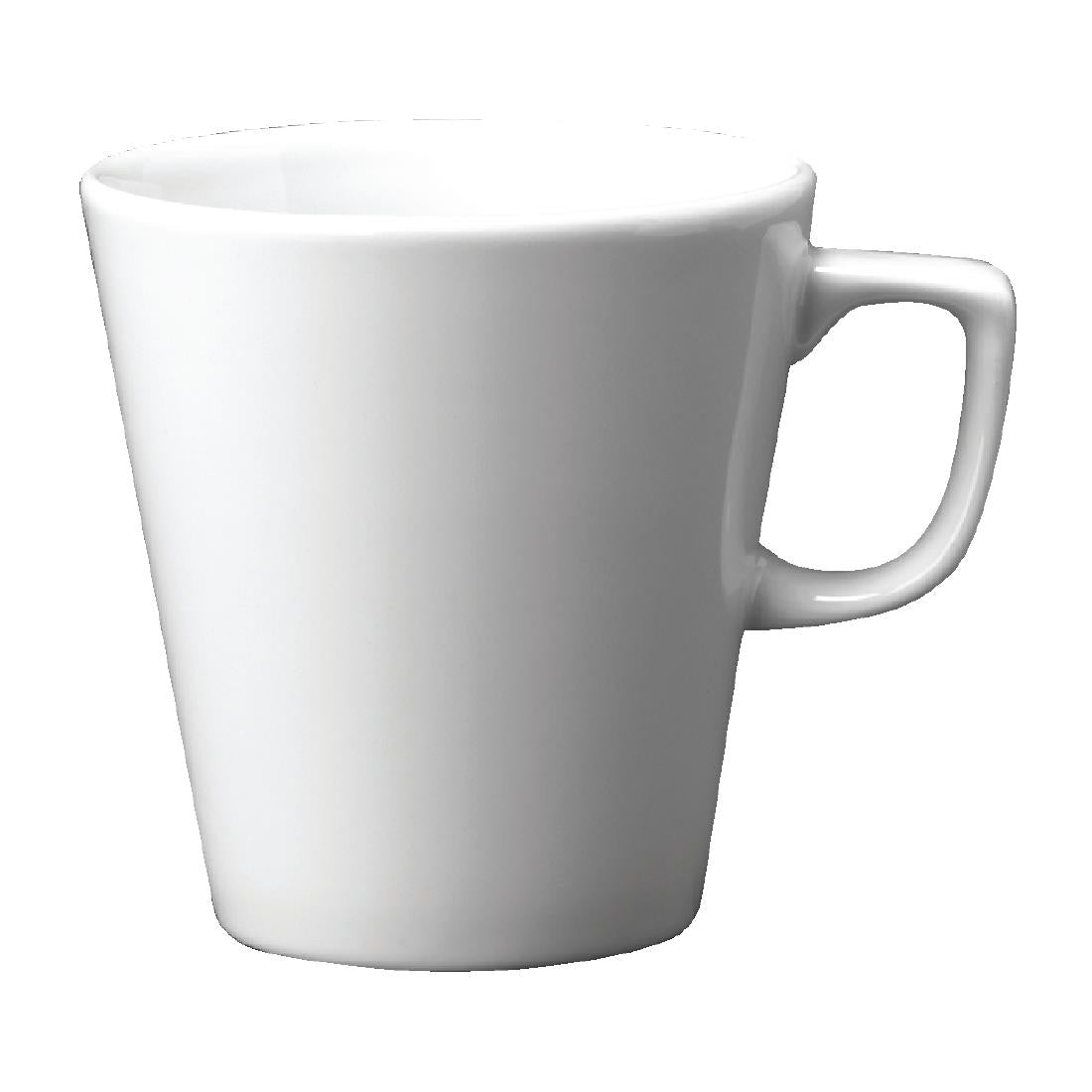 Churchill Plain Whiteware Cafe Latte Mugs 340ml (Pack of 12) JD Catering Equipment Solutions Ltd